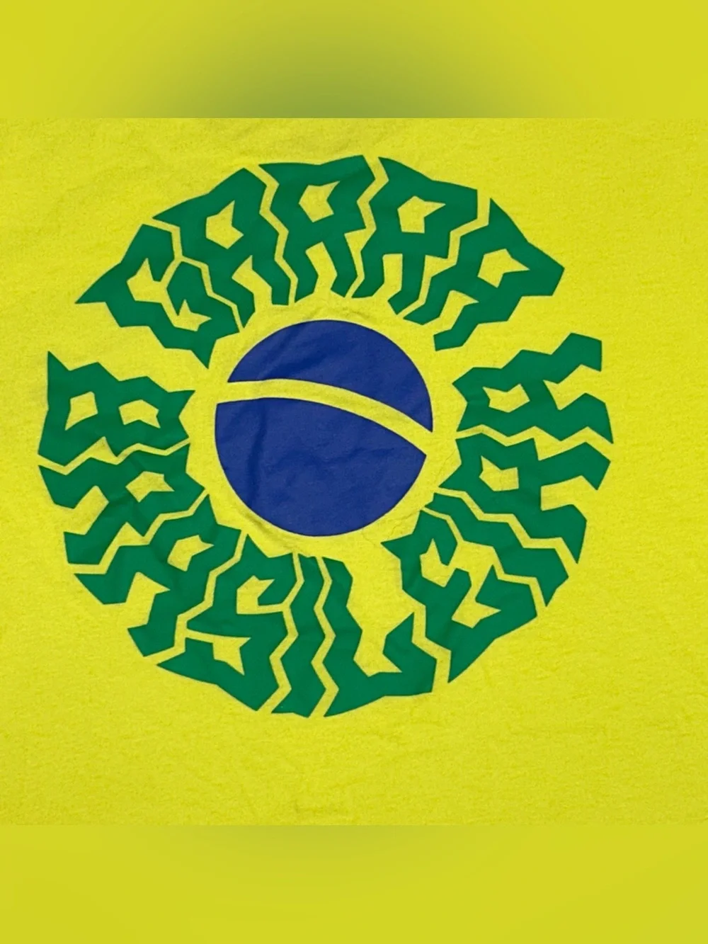 Brazil Voice Nike Mens Size M Shirt Garra Brasileira Soccer Fan Activewear